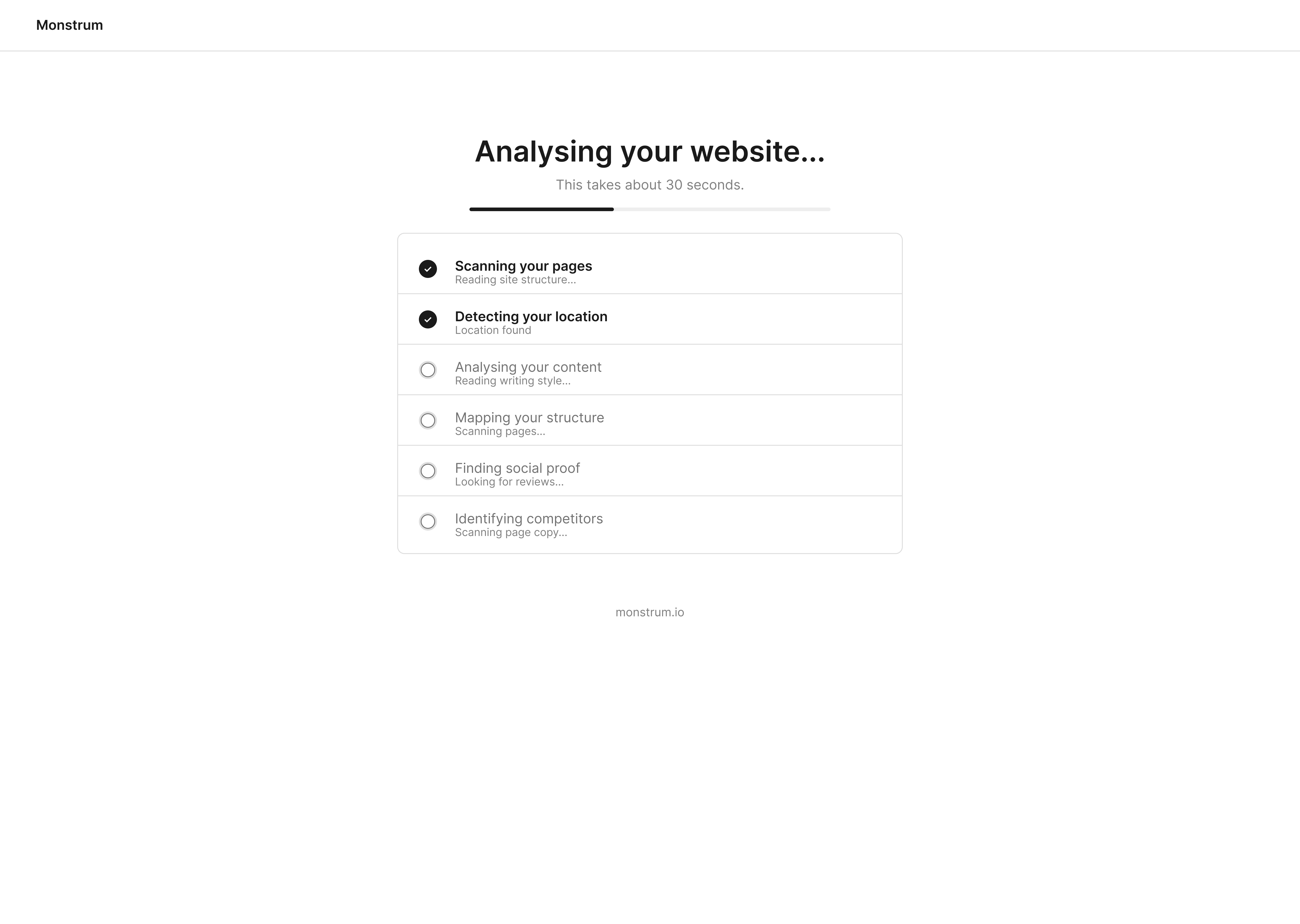 Onboarding — 3-screen flow